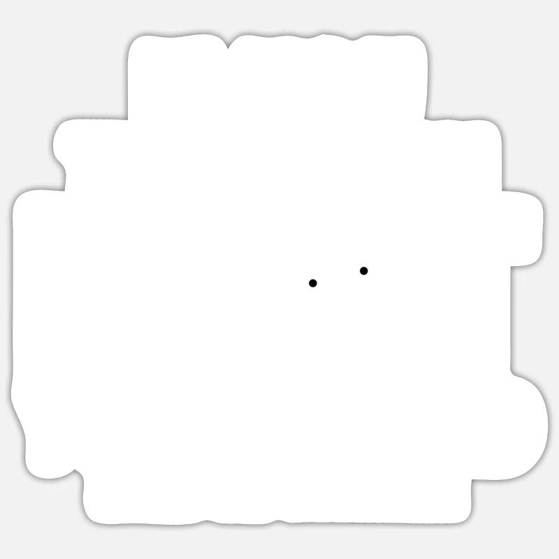 Si vous pensez que je suis un idiot, vous devriez Sticker taille S (10 x 10 cm)