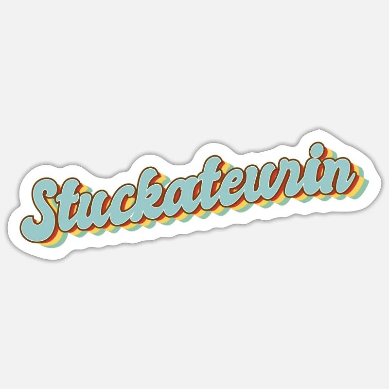 Drywall Graduation Gift Plasterer Sticker size S (10 x 10 cm)