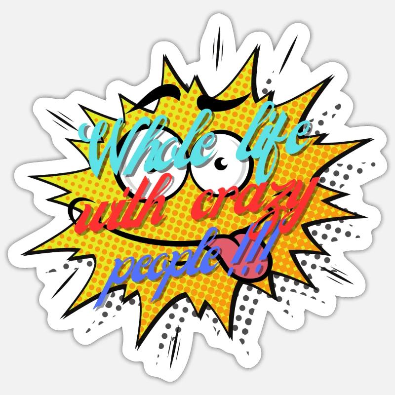Sticker size S (10 x 10 cm) - 