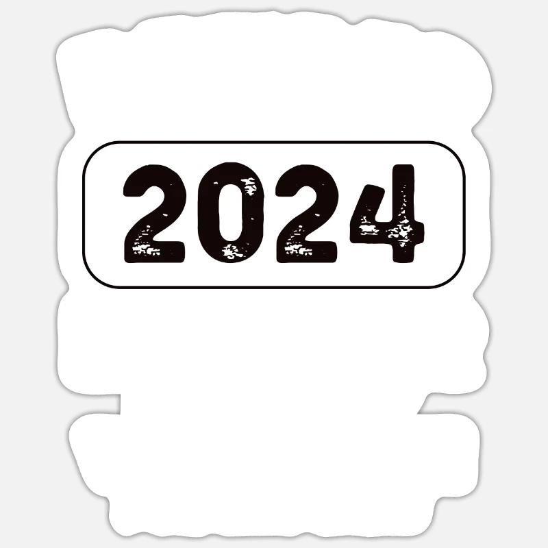 Retired Painter 2024 Sticker size S (10 x 10 cm)
