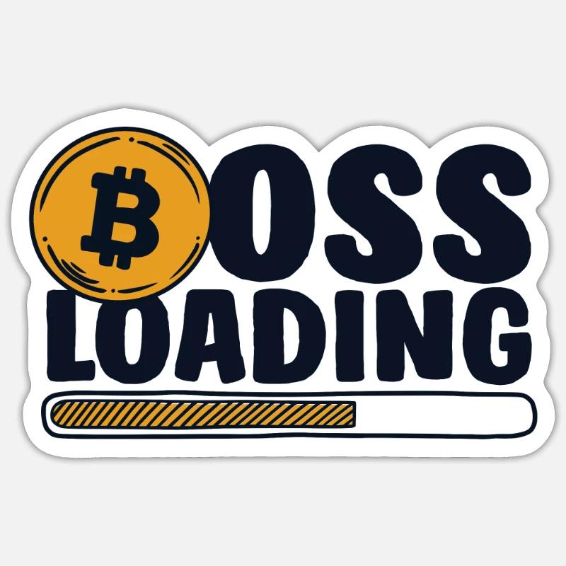 Loading Crypto Cryptocurrency Blockchain - Sticker size S (10 x 10 cm) - white matte