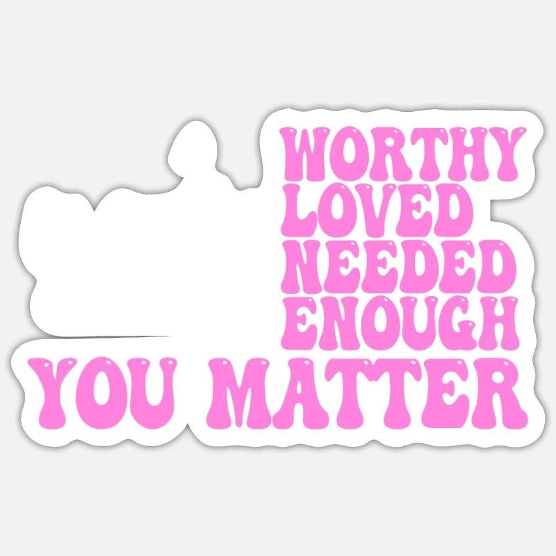 Dépression et conscience bipolaire : Sticker taille S (10 x 10 cm)