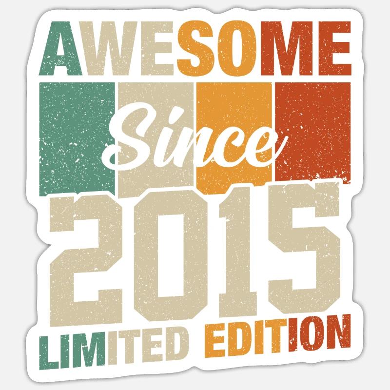 Born Legends 2015 - Sticker size S (10 x 10 cm) - white matte