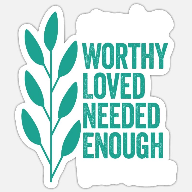 Dépression et conscience bipolaire : Sticker taille S (10 x 10 cm)