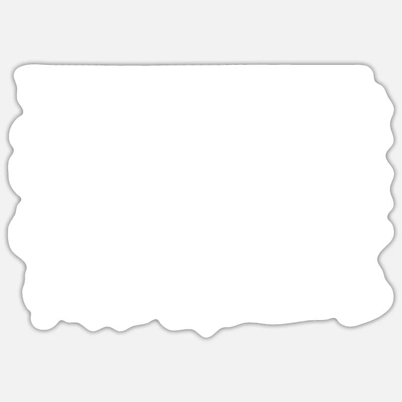 Depression und bipolares Bewusstsein: - Sticker Größe S (10 x 10 cm) - Mattweiß