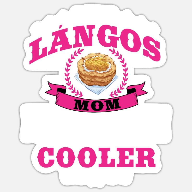 La maman de Lango Sticker taille S (10 x 10 cm)