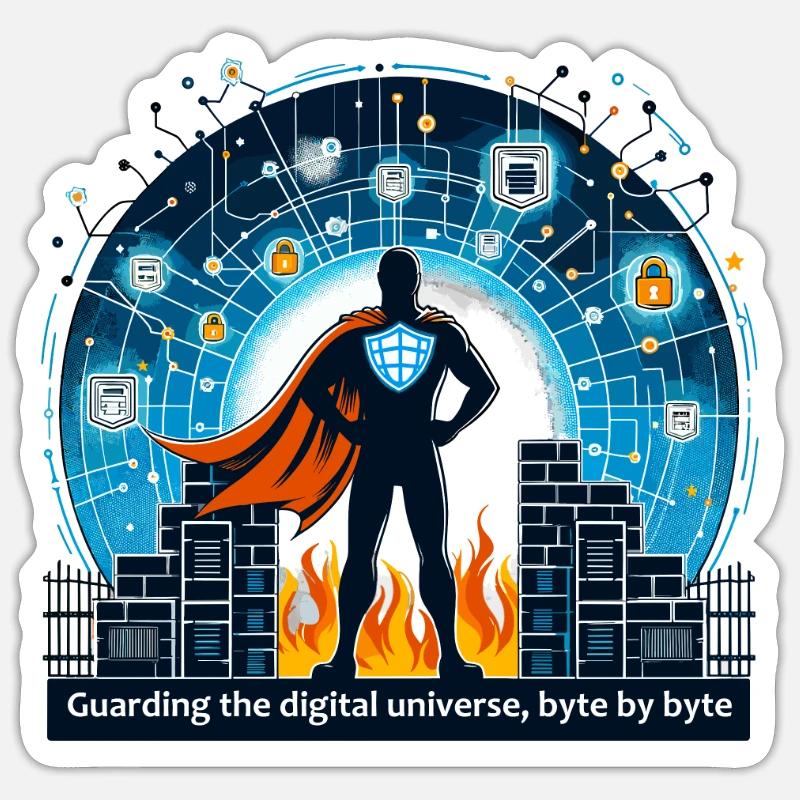 Ethical Hacking Analyst Ethical Cyber Security Sticker Größe S (10 x 10 cm)