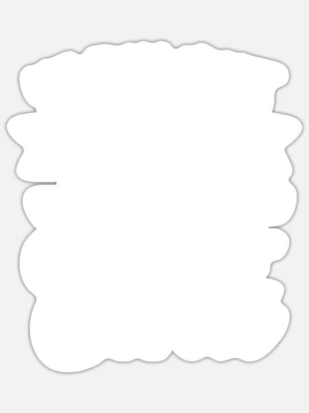 Ich Muss Nicht Nein Sagen Ich Bin Die Oma - Sticker Größe S (10 x 10 cm) - Mattweiß