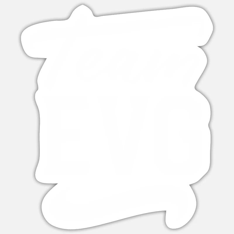 Team EVG Sticker taille S (10 x 10 cm)