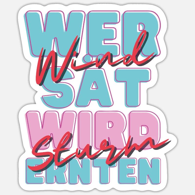 Sticker Größe S (10 x 10 cm) - 