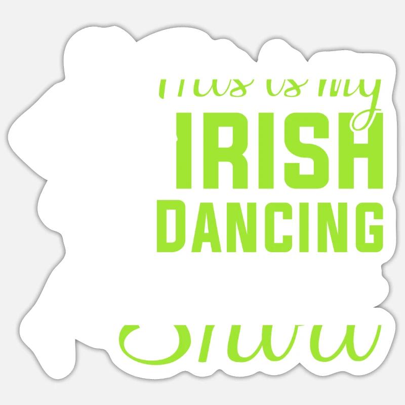 Irish Dance Irish Dancing Sticker size S (10 x 10 cm)