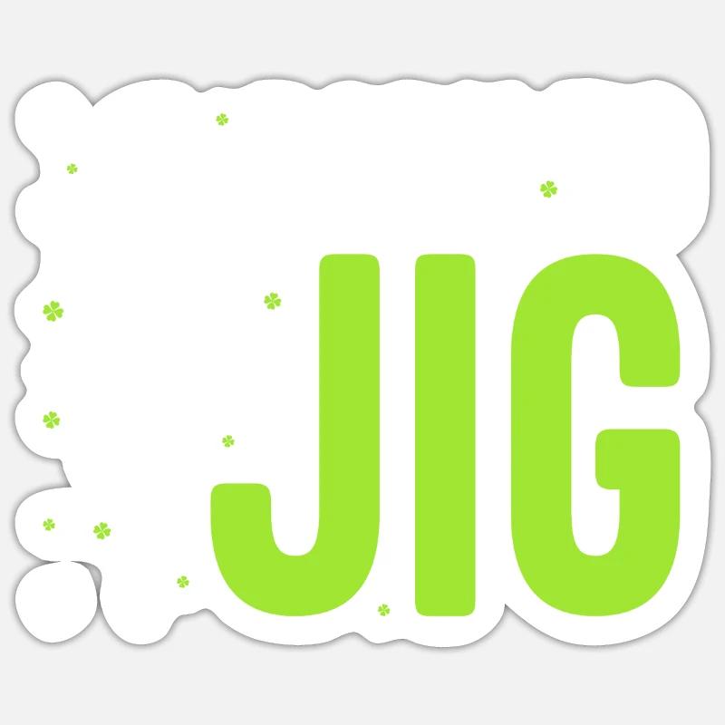 Irish Dance Irish Dancing Sticker size S (10 x 10 cm)