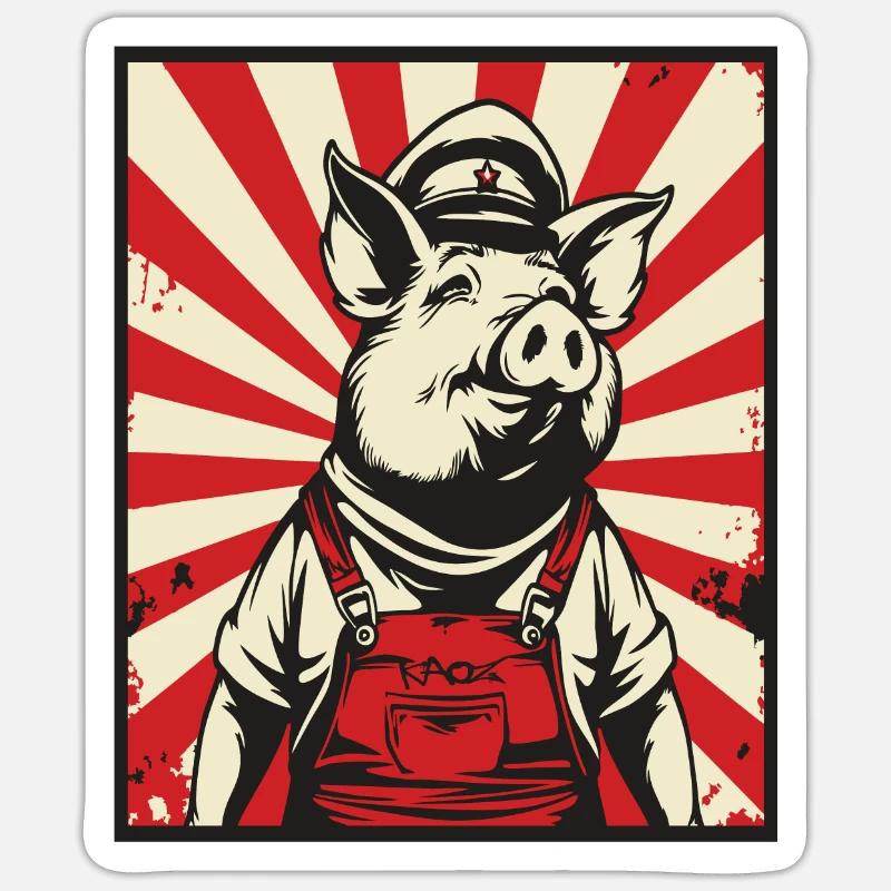 Sticker størrelse S (10 x 10 cm) -