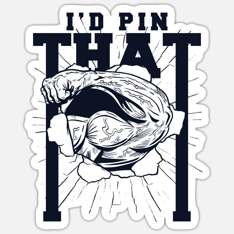 J’épinglerais ce bras d’entraîneur d’exercice de techniques Sticker taille S (10 x 10 cm)