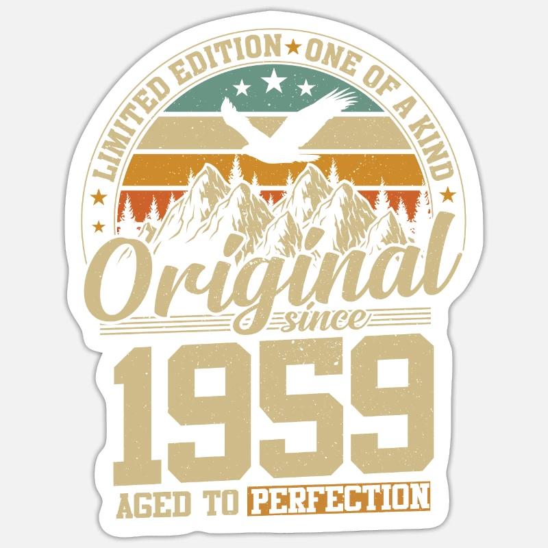 Jubilee Joy 1959 Sticker size S (10 x 10 cm)