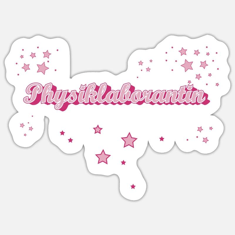 Laboratory Assistant Graduation Gift Physics Laboratory Assistant Sticker size S (10 x 10 cm)