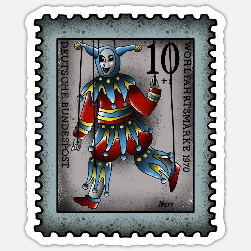 Sticker Größe S (10 x 10 cm) - 