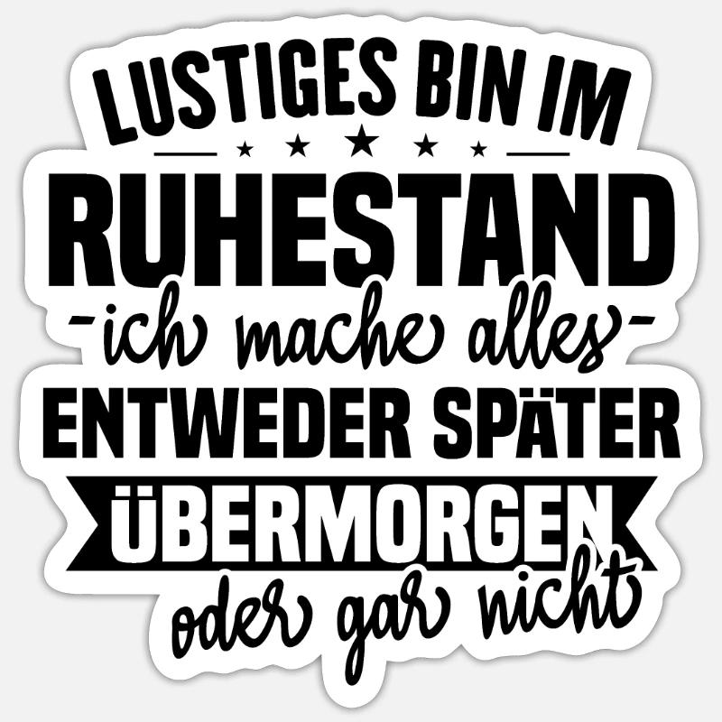 Sticker Größe S (10 x 10 cm) - 