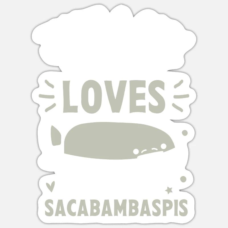Fish Meme - Sticker size S (10 x 10 cm) - white matte