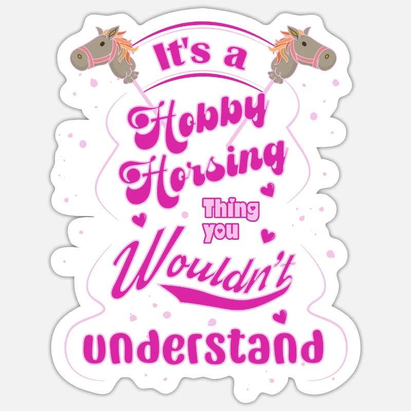 C’est un passe-temps que vous ne comprendriez pas Sticker taille S (10 x 10 cm)