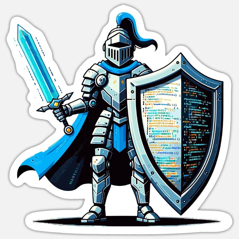 Ethical Hacking Analyst Ethical Cyber Security - Sticker Größe S (10 x 10 cm) - Mattweiß