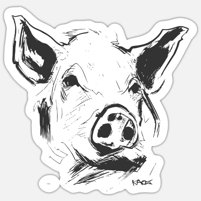 Sticker taille S (10 x 10 cm) - 
