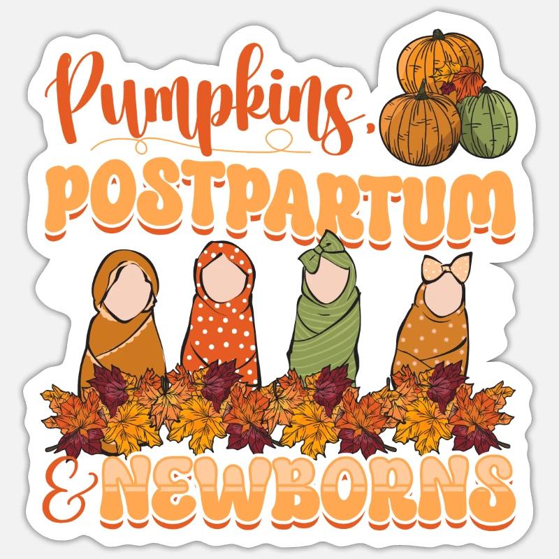 Infirmière Bébé Maternité Infirmière Sticker taille S (10 x 10 cm)