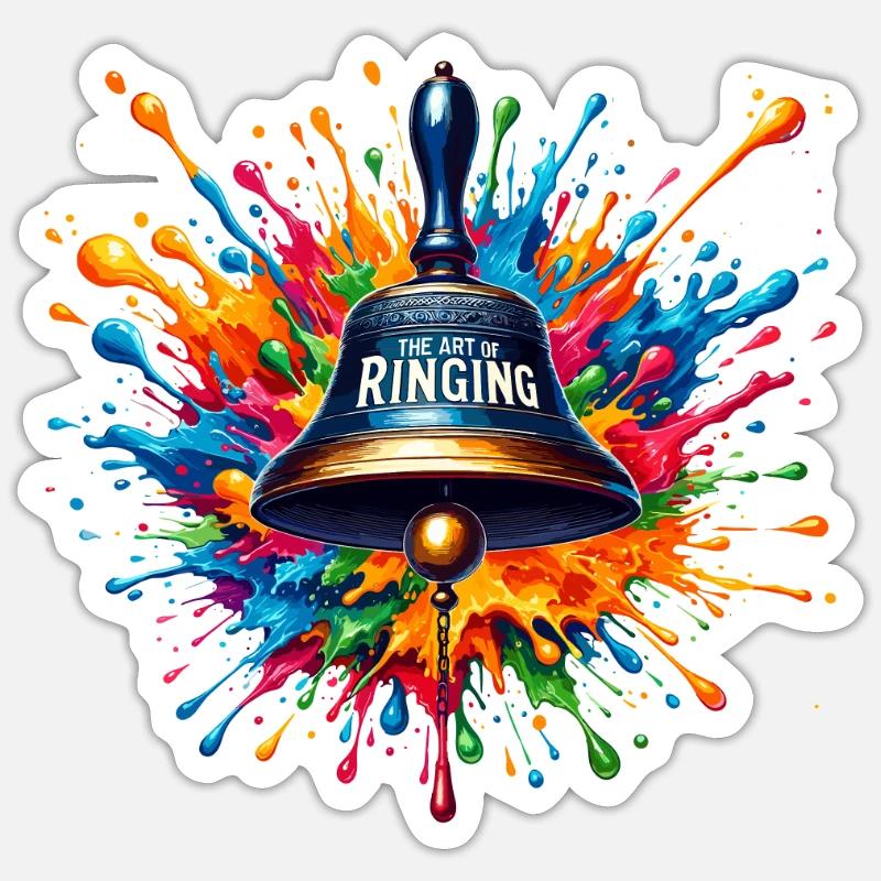 Ensemble for ringing - Sticker size S (10 x 10 cm) - white matte