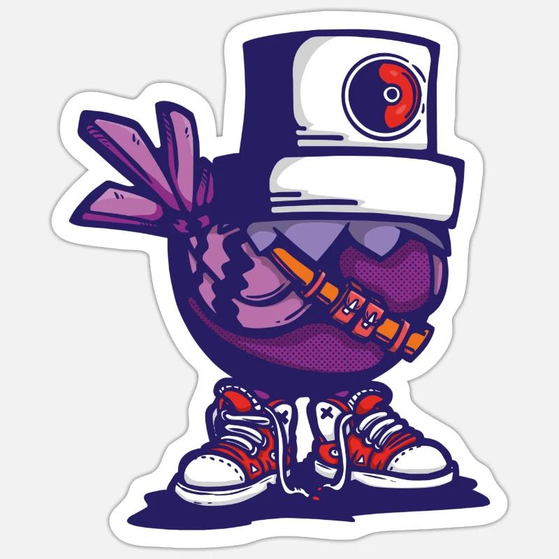 Sticker size S (10 x 10 cm) - 