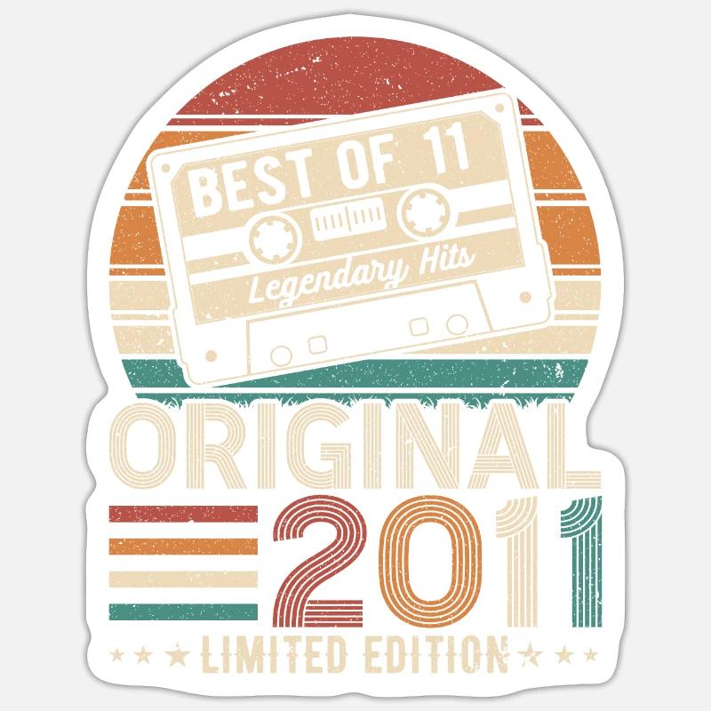 Golden Jubilee 2011 Sticker size S (10 x 10 cm)