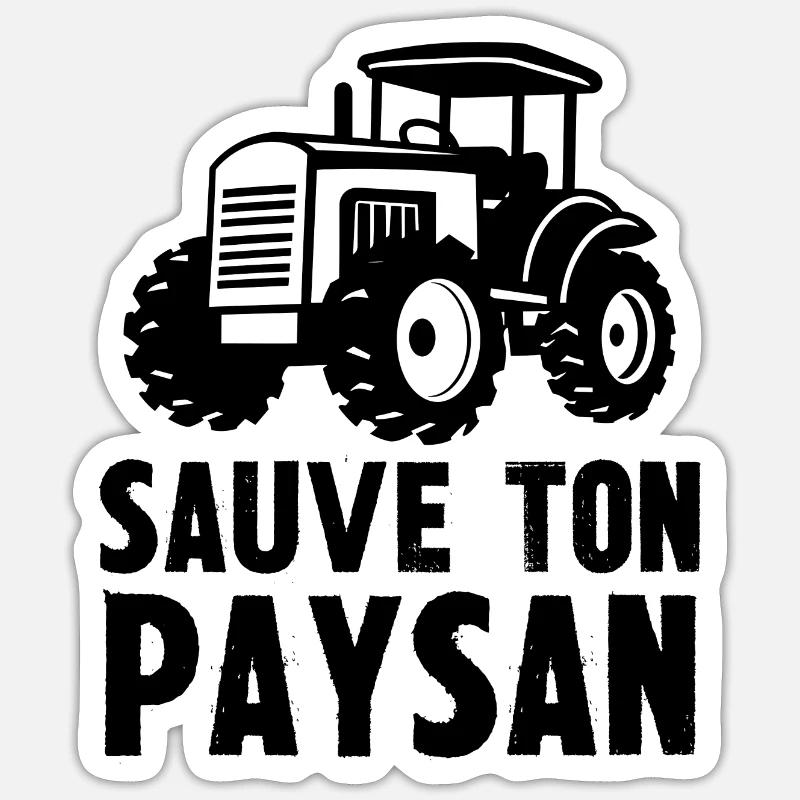 Sticker taille S (10 x 10 cm) - 