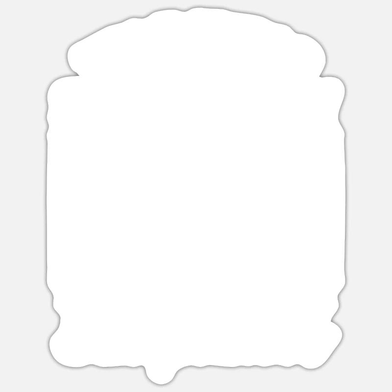 Glider - Sticker size S (10 x 10 cm) - white matte