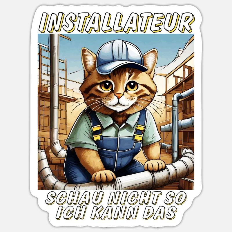 Sticker Größe S (10 x 10 cm) - 