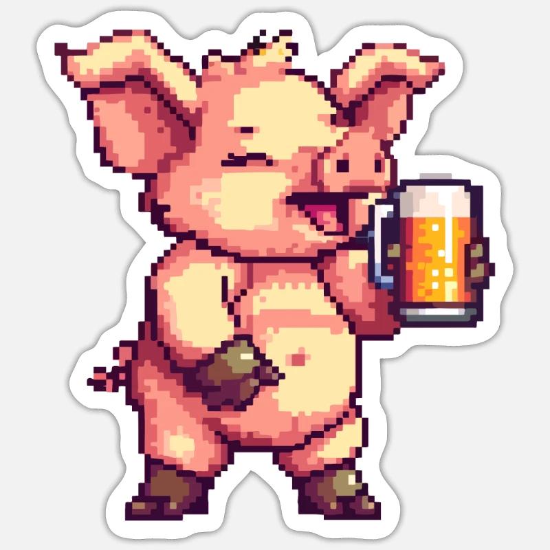 Sticker taille S (10 x 10 cm) - 