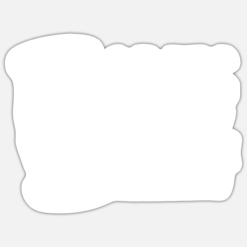 Widder Astrologie - Sticker Größe S (10 x 10 cm) - Mattweiß