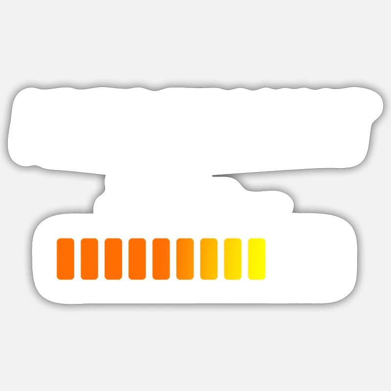 Dietitian Loading Future - Sticker size S (10 x 10 cm) - white matte