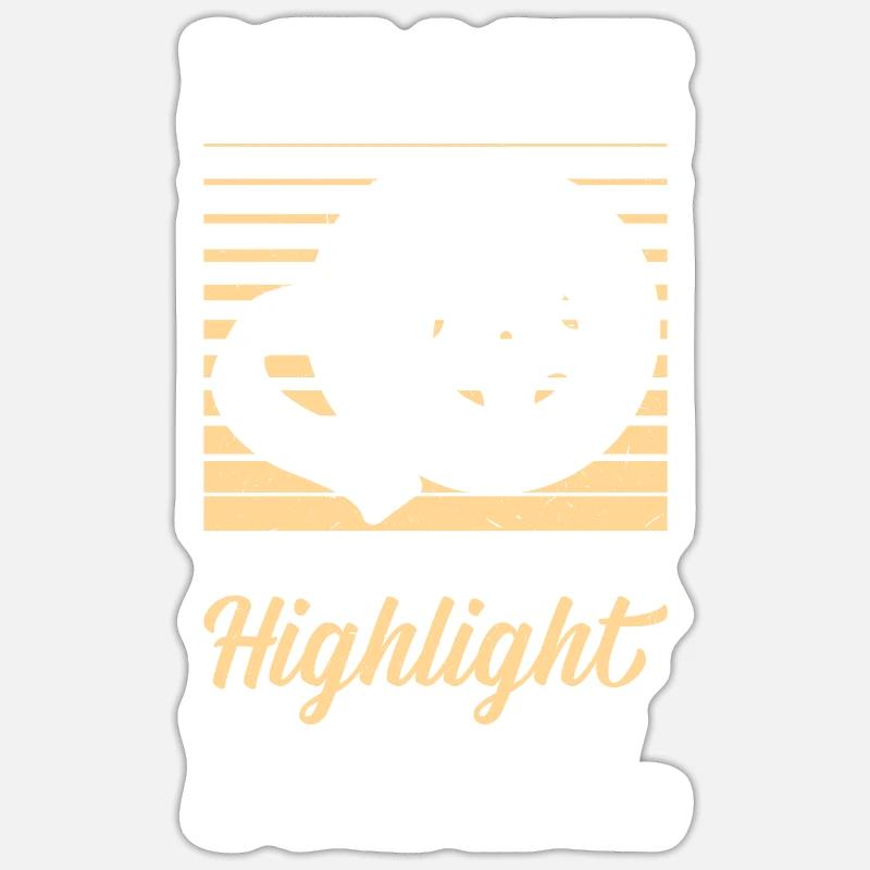 Content Creator & Social Media Influencer - Sticker Größe S (10 x 10 cm) - Mattweiß