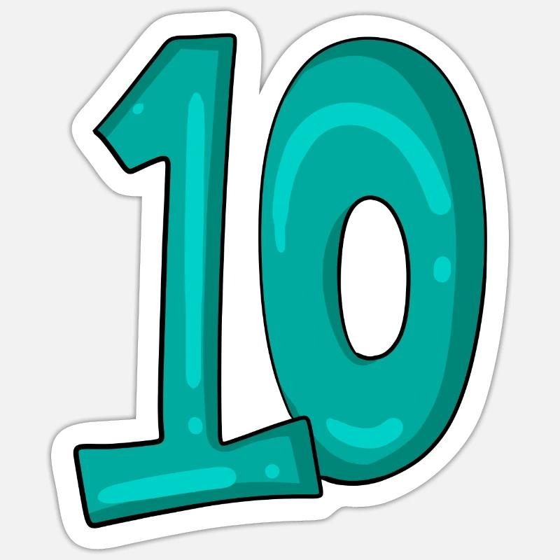 Sticker taille S (10 x 10 cm) - 