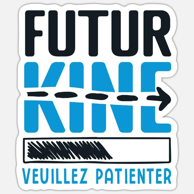 Future KINE- Gift Idea PHYSIO Sticker size S (10 x 10 cm)