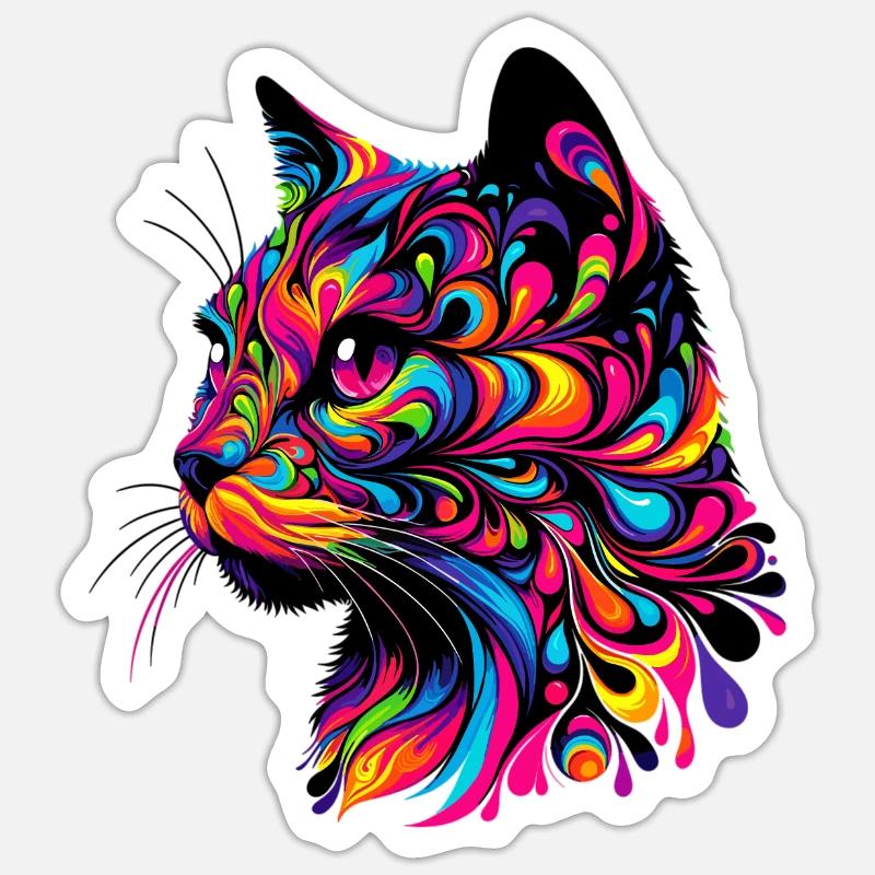 Sticker taille S (10 x 10 cm) - 