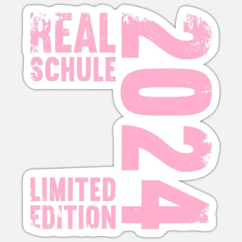 Lycée Jeunes Filles Lycée 2024 - Sticker taille S (10 x 10 cm) - blanc mat