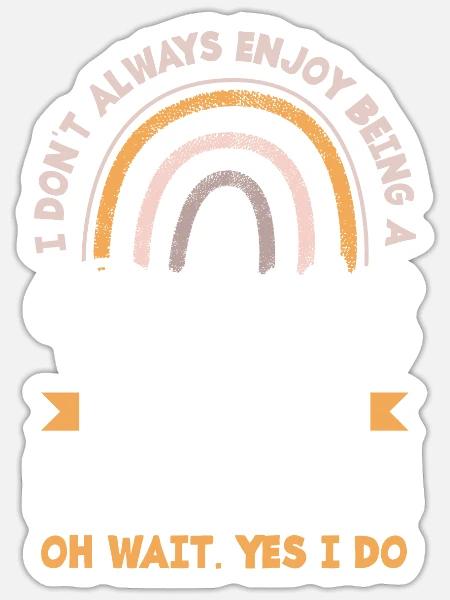 Sprachtherapeutin Sprachheilpädagogin Logopädin - Sticker Größe S (10 x 10 cm) - Mattweiß