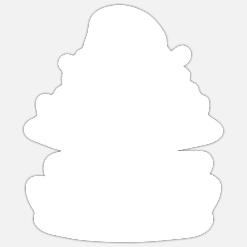 Plus d’étirements, moins de stress Sticker taille S (10 x 10 cm)