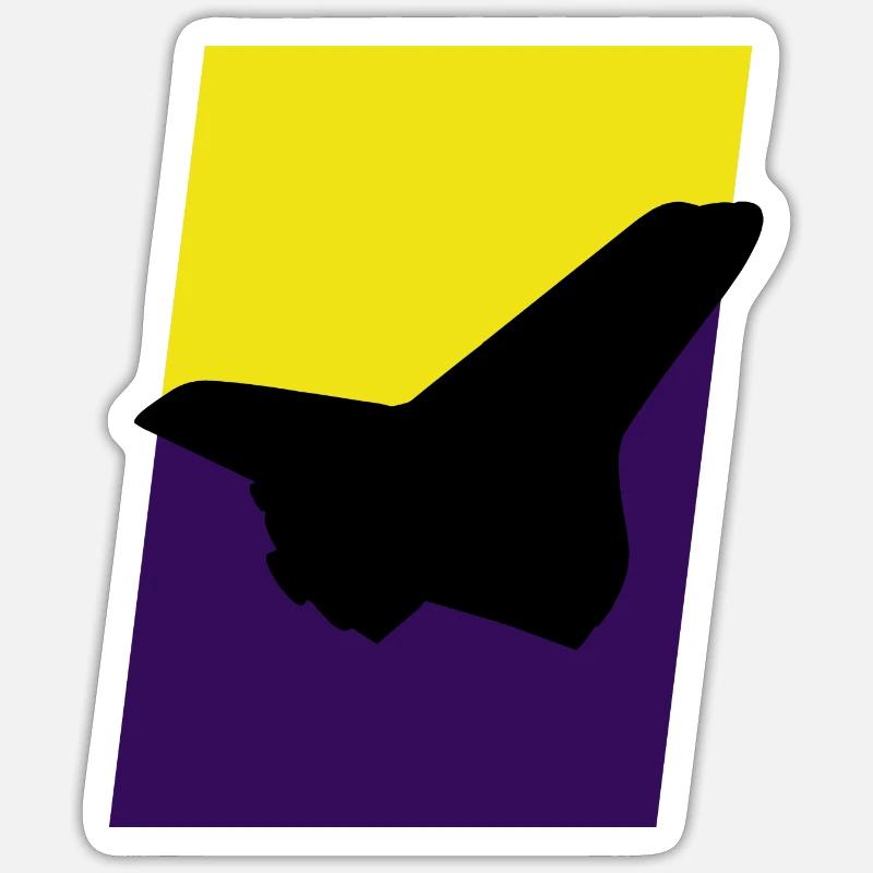 Aérospatiale Aérospatiale Luftfahrt - Sticker taille S (10 x 10 cm) - blanc mat