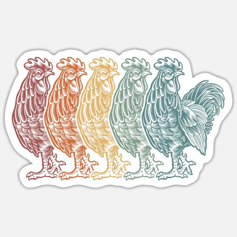 Sticker taille S (10 x 10 cm) - 