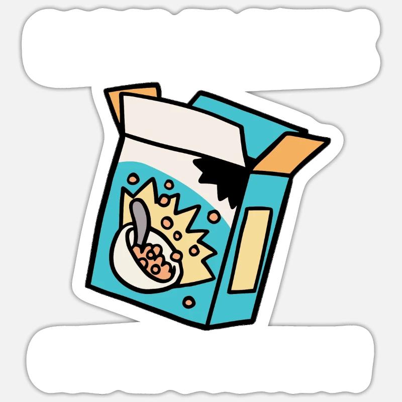 Corn Flakes Game Strong Sticker size S (10 x 10 cm)