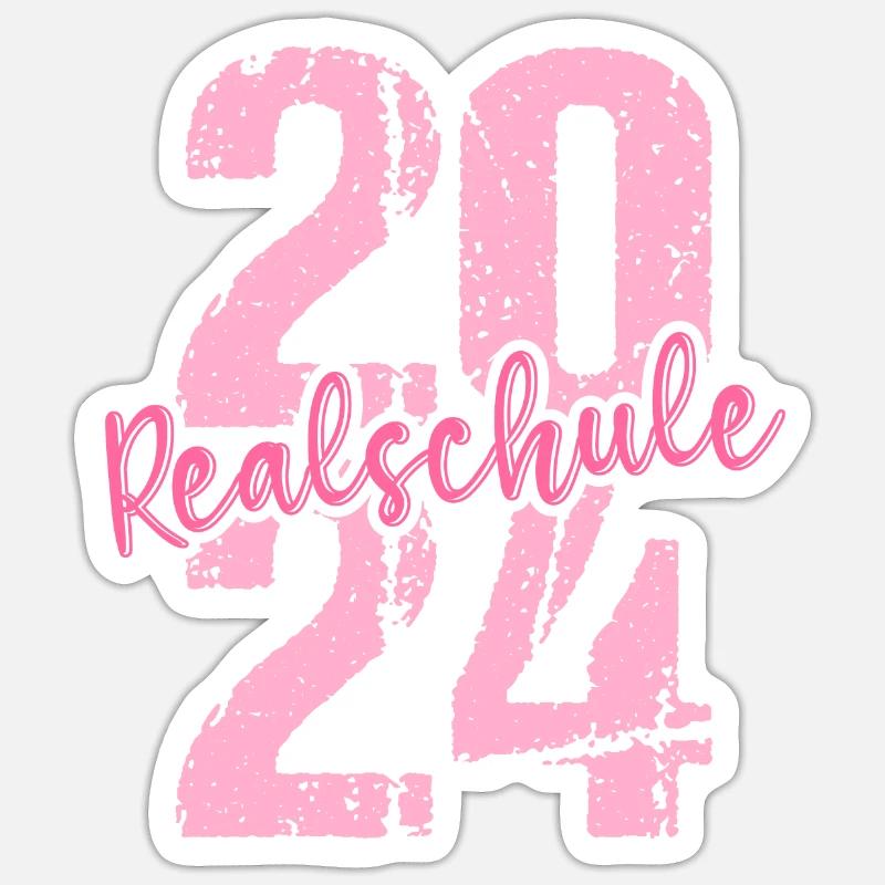 Lycée Jeunes Filles Lycée 2024 - Sticker taille S (10 x 10 cm) - blanc mat