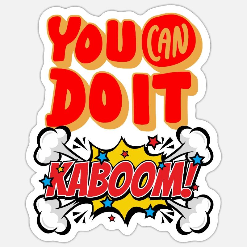 Sticker taille S (10 x 10 cm) - 