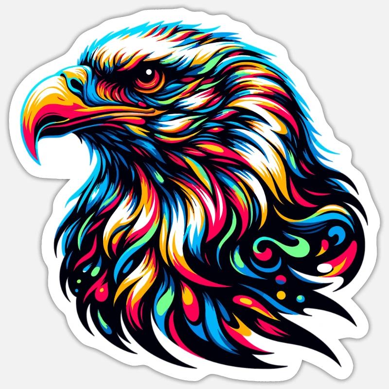 White-tailed eagle Sticker size S (10 x 10 cm)