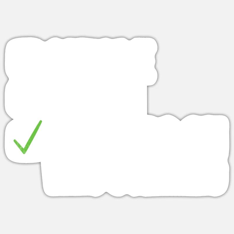 Sticker Größe S (10 x 10 cm) - 